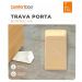 Kit 4 Calços Aparadores De Portas Comfortdoor Trava Porta De Borracha Marrom Claro