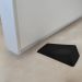 Kit 4 Calços Aparadores De Portas Comfortdoor Trava Porta De Borracha Preto