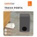 Kit 4 Calços Aparadores De Portas Comfortdoor Trava Porta De Borracha Preto