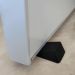 Kit 4 Calços Aparadores De Portas Comfortdoor Trava Porta De Borracha Preto