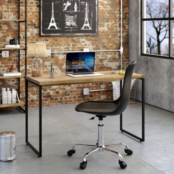 [OUTLET] Mesa de Escritório Studio Carvalho 120 cm