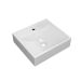 Conjunto de Gabinete de Banheiro com Cuba Q39 e Espelheira Wood 2 PT 1 GV Branco e Carvalho