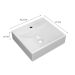 Conjunto de Gabinete de Banheiro com Cuba Q39 e Espelheira Wood 2 PT 1 GV Branco e Carvalho
