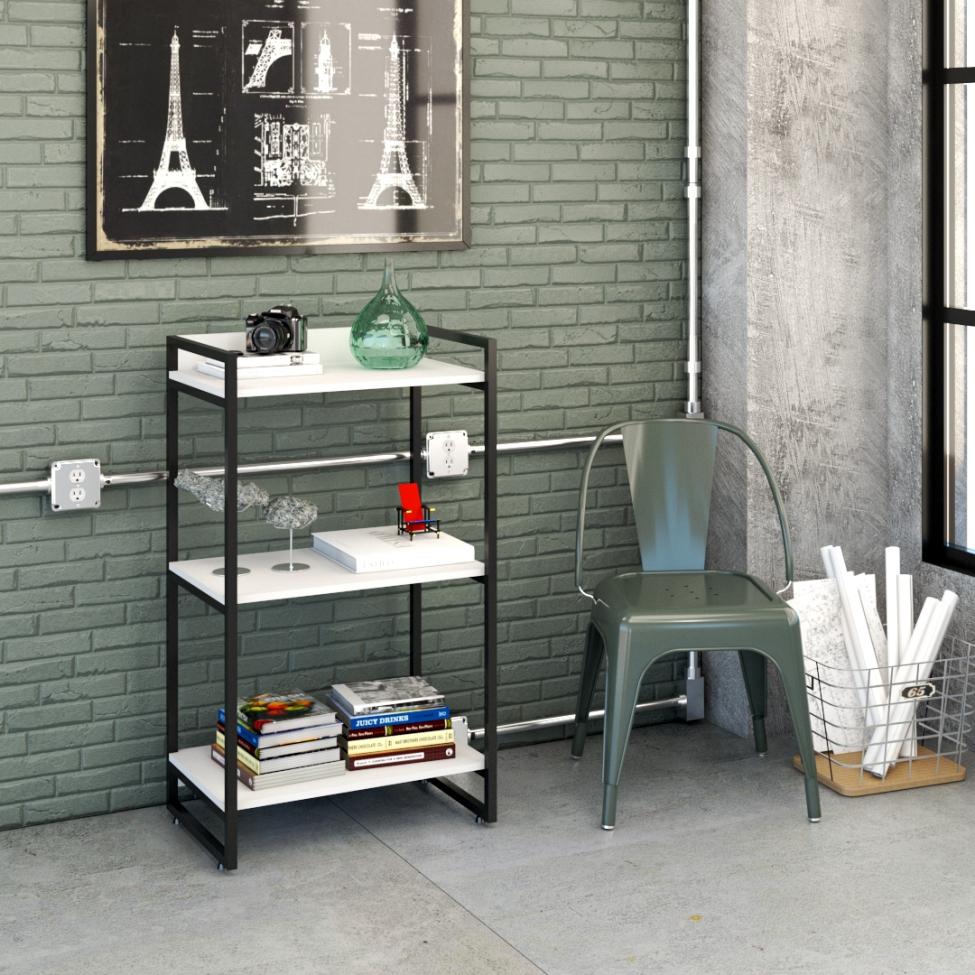 Estante Kuadra I Branca 60 cm