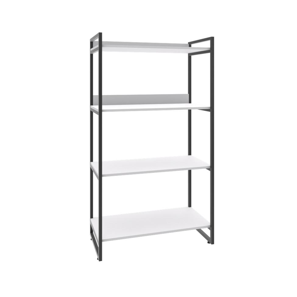 Estante Kuadra II Branca 80 cm