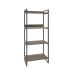 Estante Kuadra II Marrom Escuro 60 cm