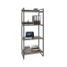 Estante Kuadra II Marrom Escuro 60 cm