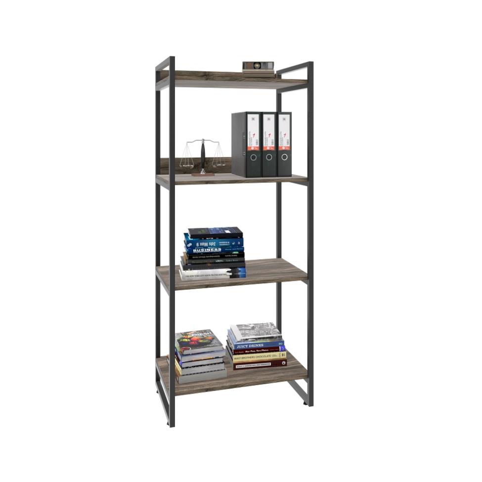Estante Kuadra II Marrom Escuro 60 cm