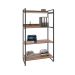 Estante Kuadra II Nogal 80 cm
