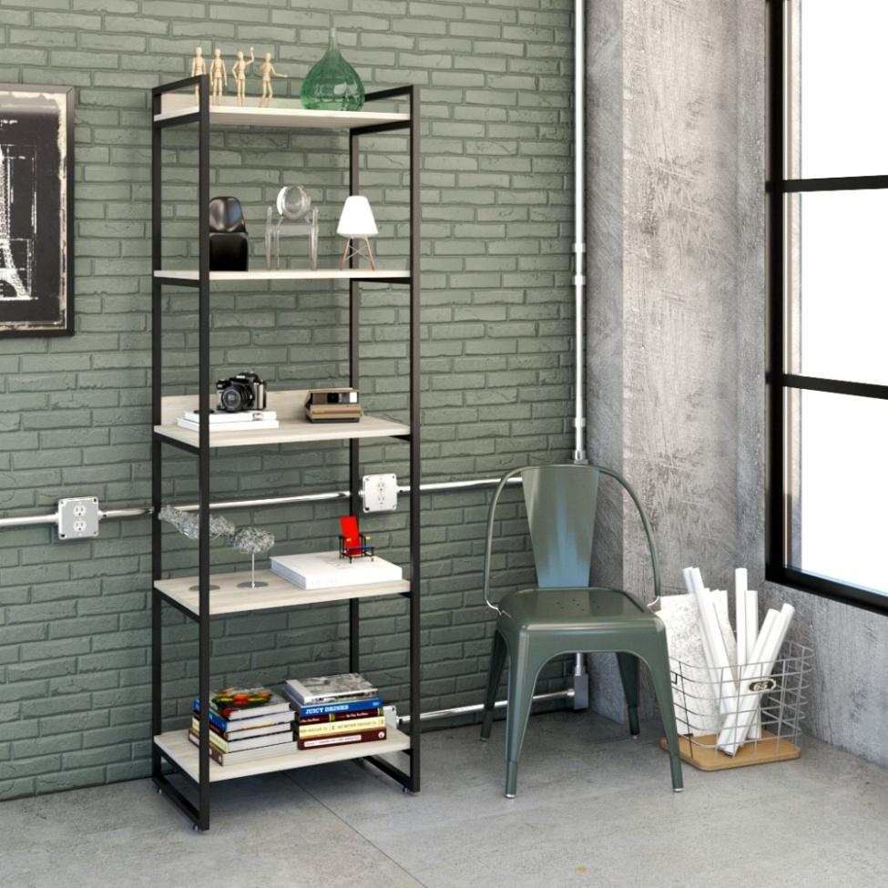 Estante Kuadra III Bege 60 cm