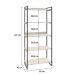 Estante Kuadra III Bege 80 cm