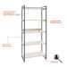 Estante Kuadra III Bege 80 cm