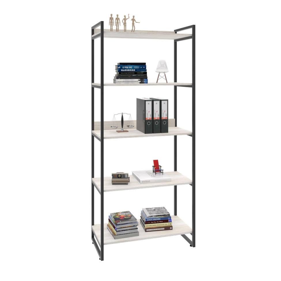 Estante Kuadra III Bege 80 cm