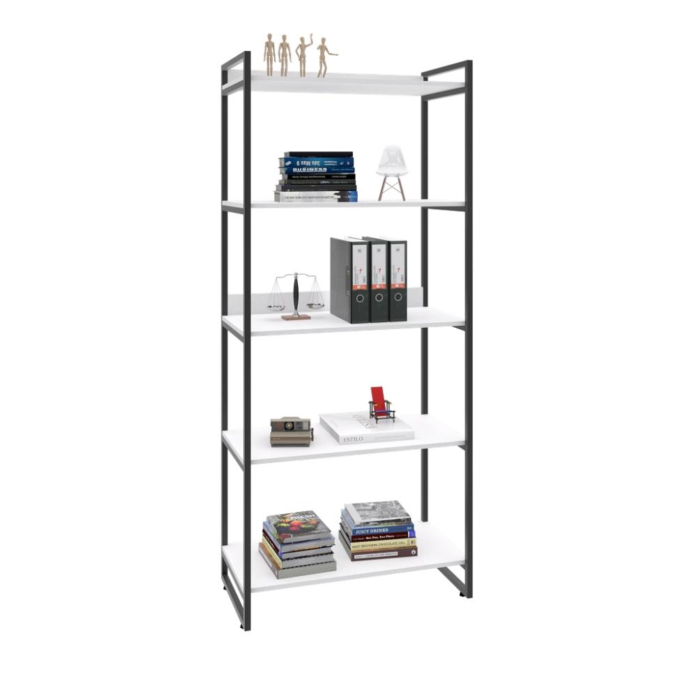 Estante Kuadra III Branca 80 cm