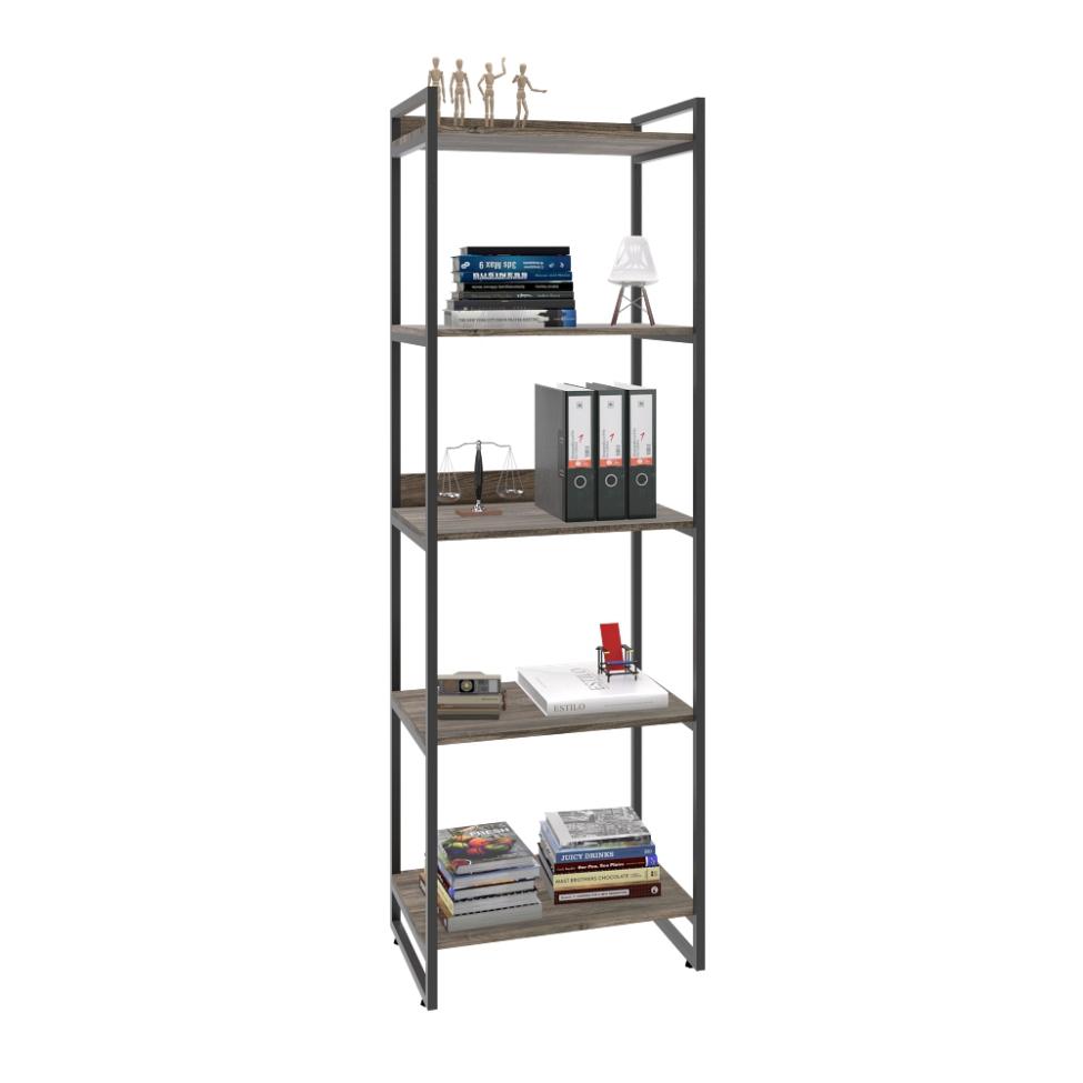 Estante Kuadra III Marrom Escuro 60 cm