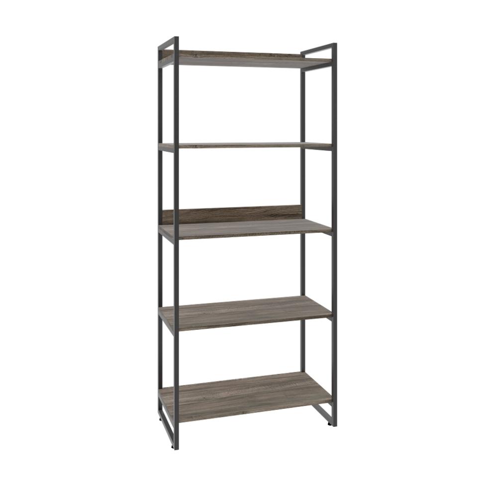 Estante Kuadra III Marrom Escuro 80 cm