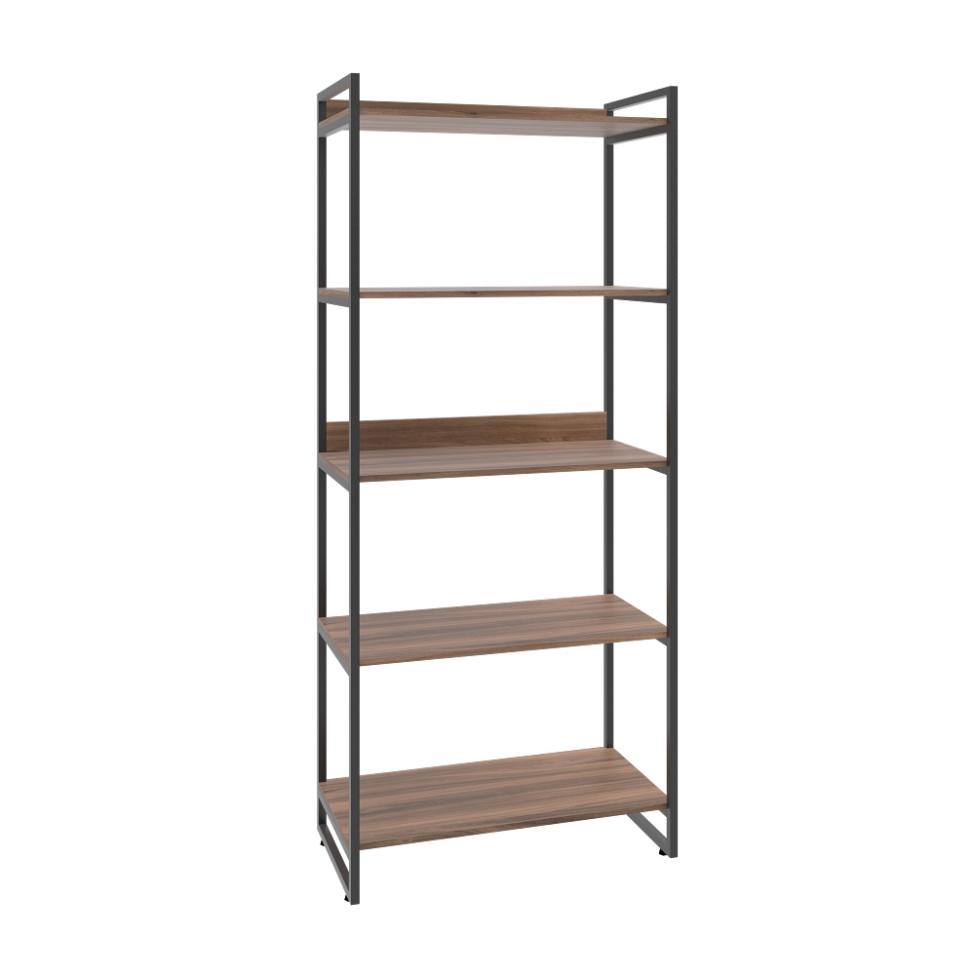 Estante Kuadra III Nogal 80 cm