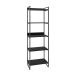Estante Kuadra III Preta 60 cm