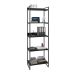Estante Kuadra III Preta 60 cm