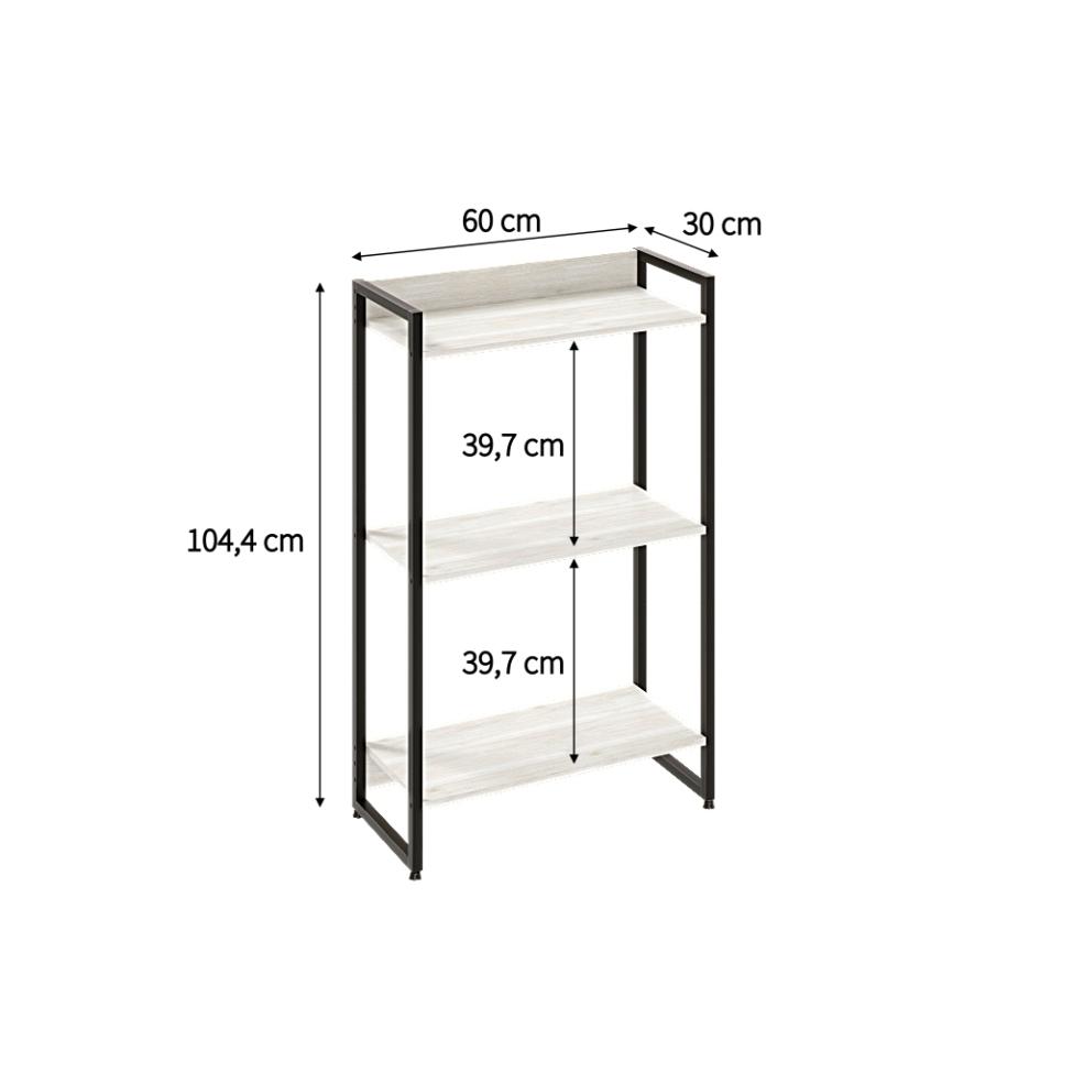 Estante Studio I Bege 60 cm