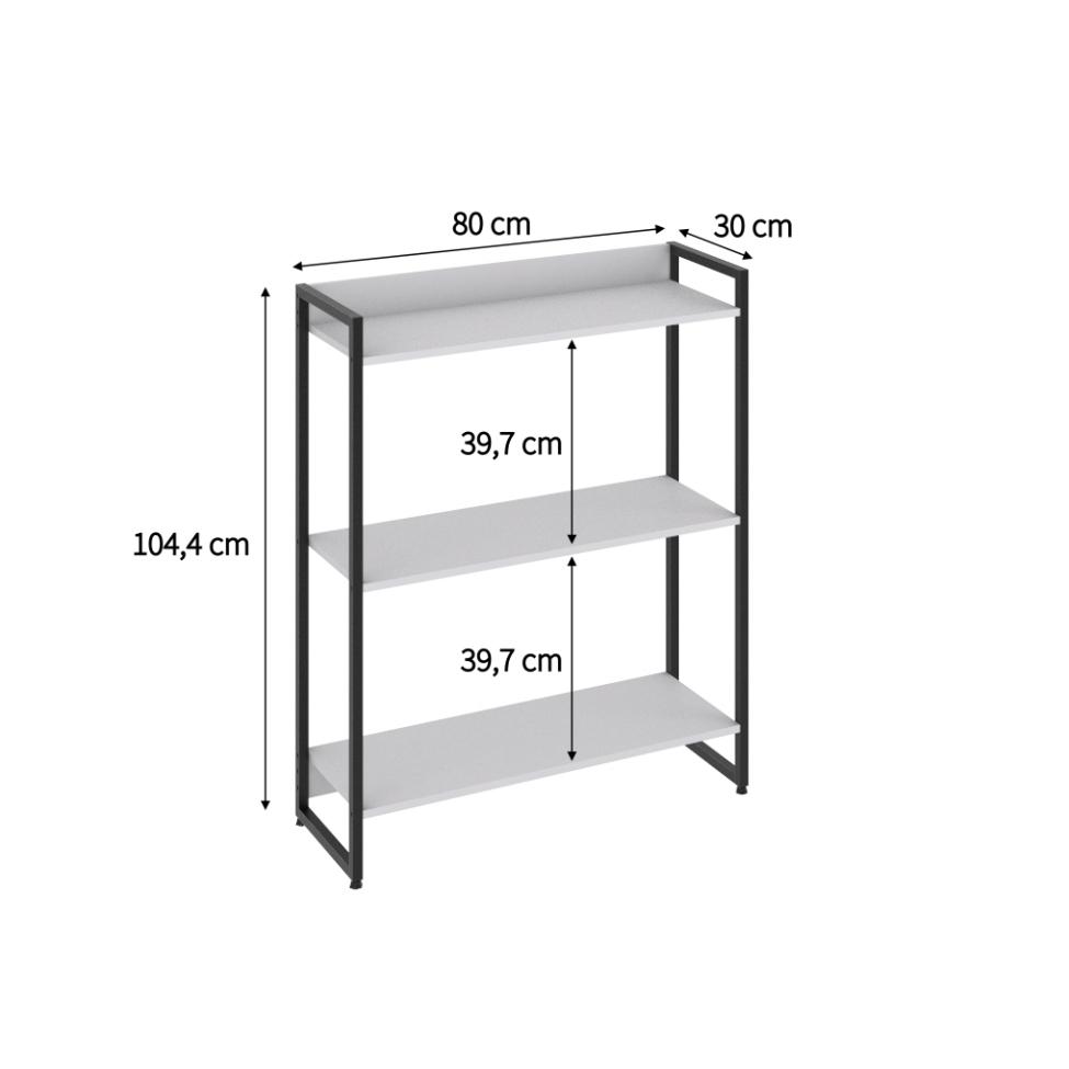Estante Studio I Branca 80 cm