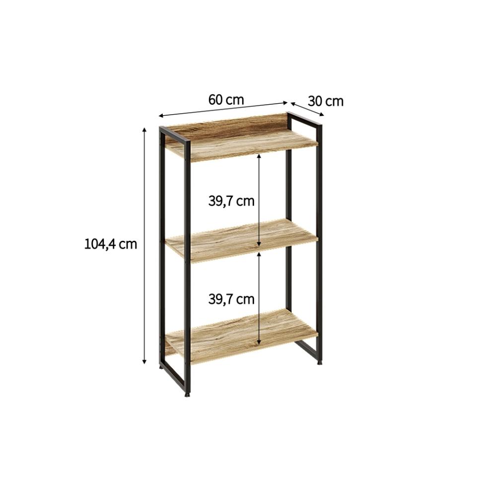 Estante Studio I Carvalho 60 cm