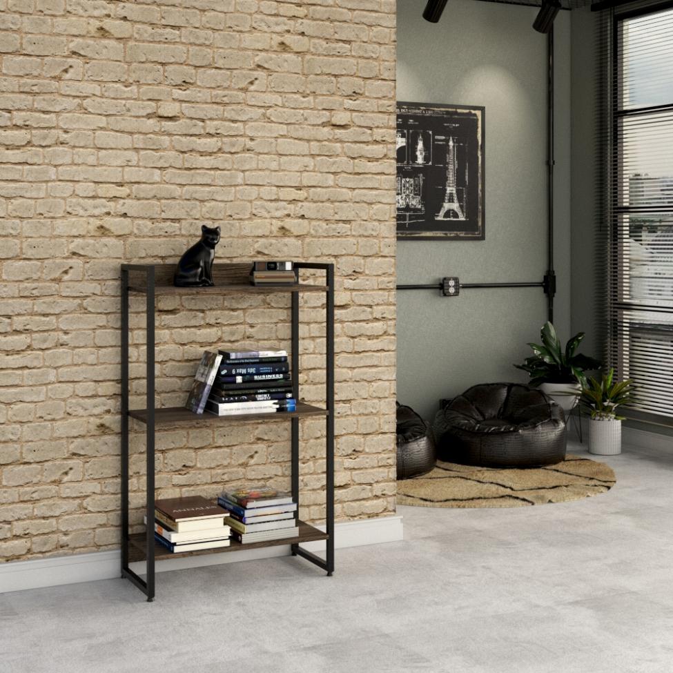 Estante Studio I Marrom Escuro 60 cm