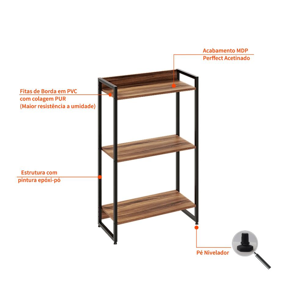 Estante Studio I Nogal 60 cm