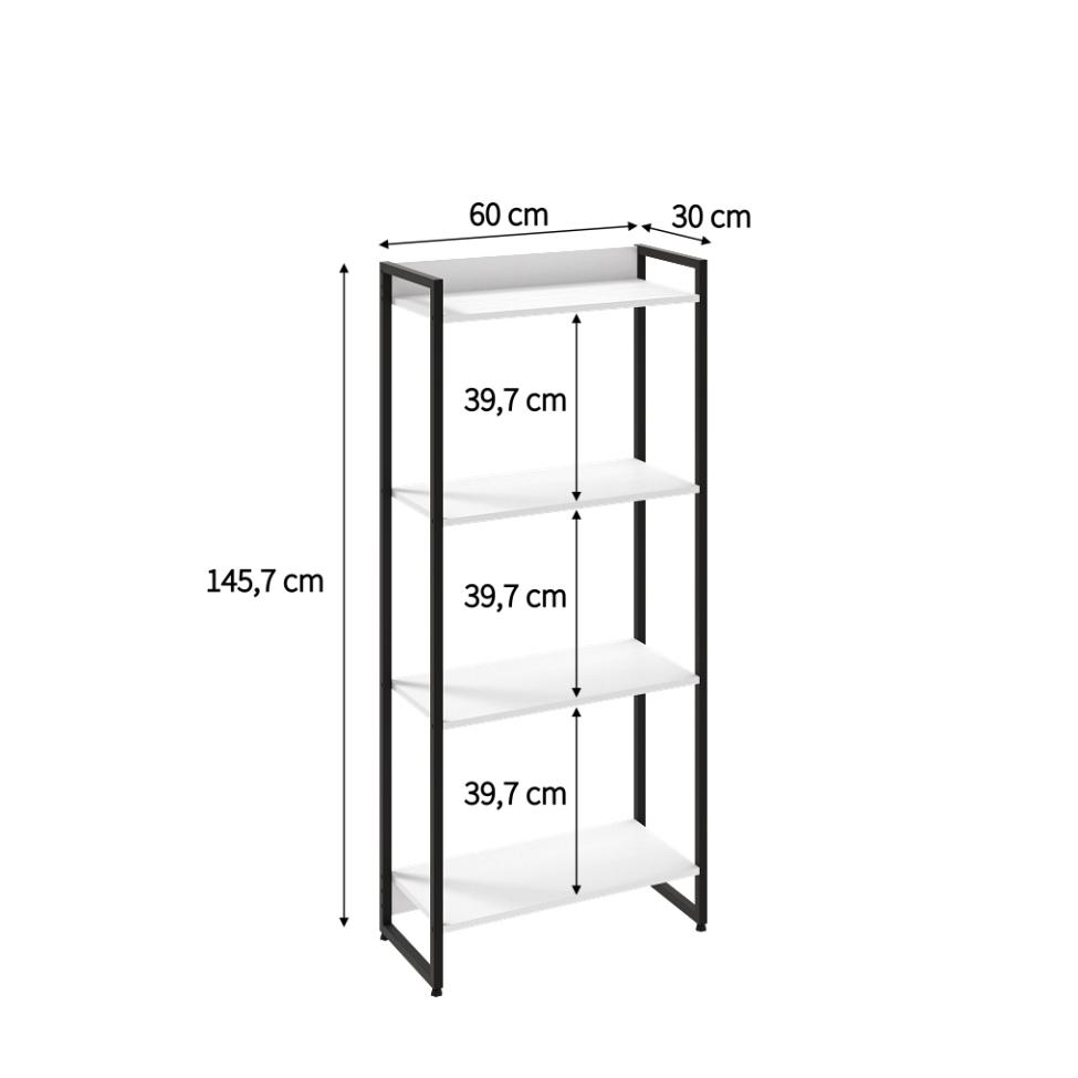 Estante Studio II Branca 60 cm