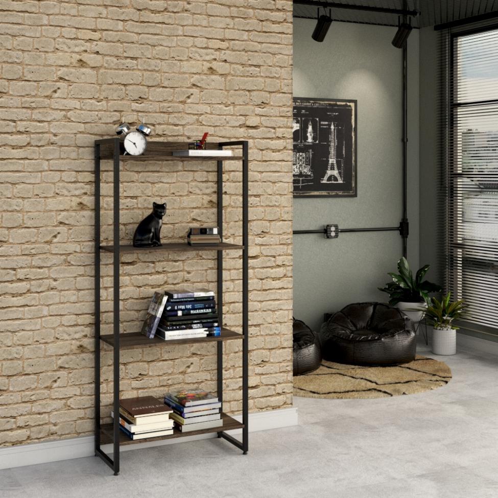 Estante Studio II Marrom Escuro 60 cm