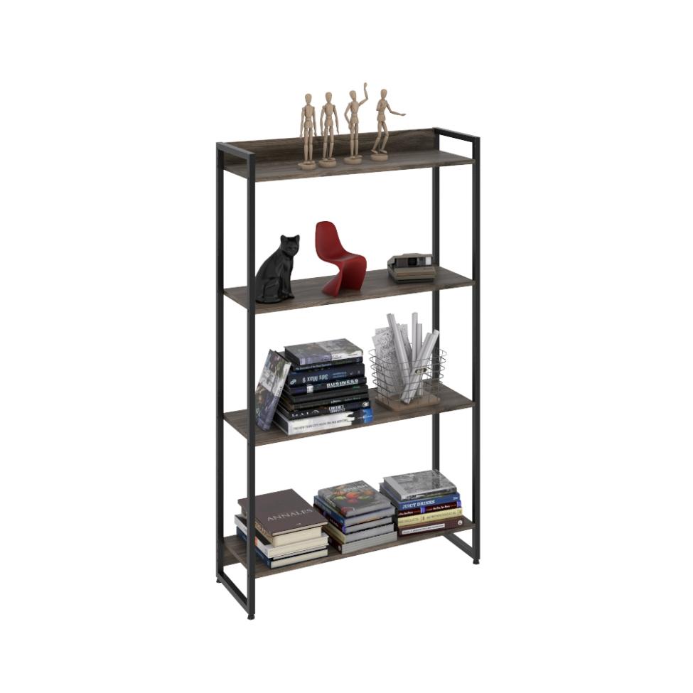 Estante Studio II Marrom Escuro 80 cm