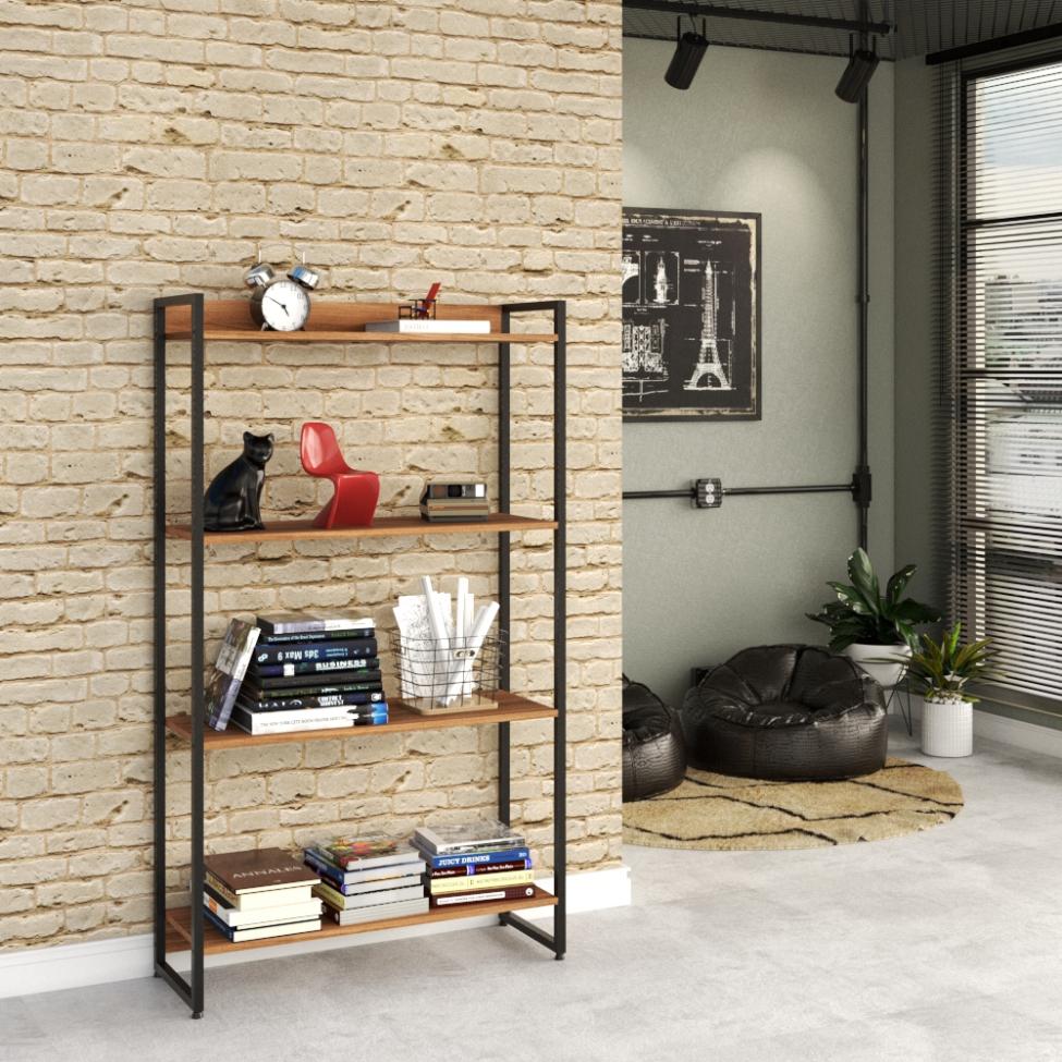 Estante Studio II Nogal 80 cm