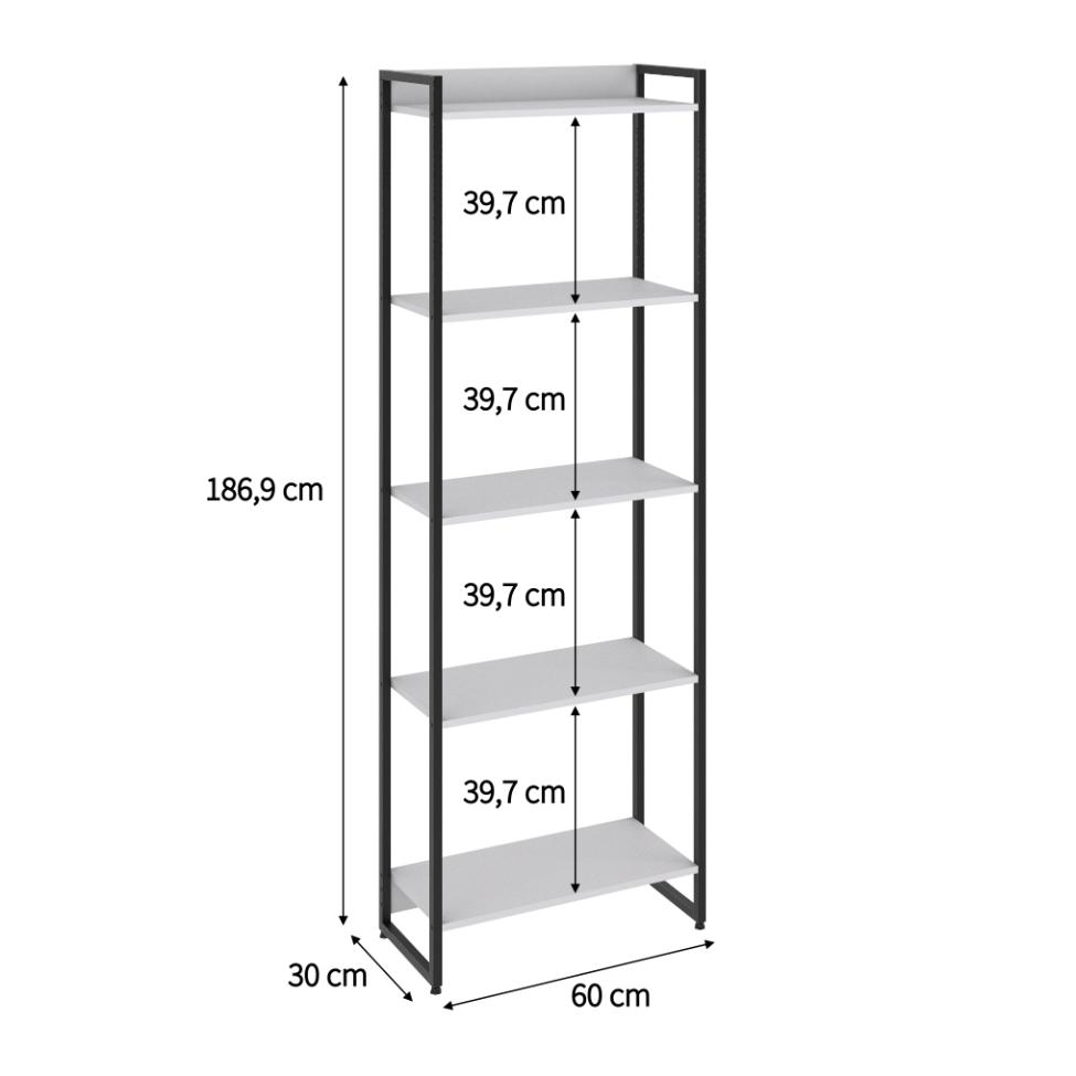Estante Studio III Branca 60 cm
