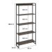 Estante Studio III Marrom Escuro 80 cm