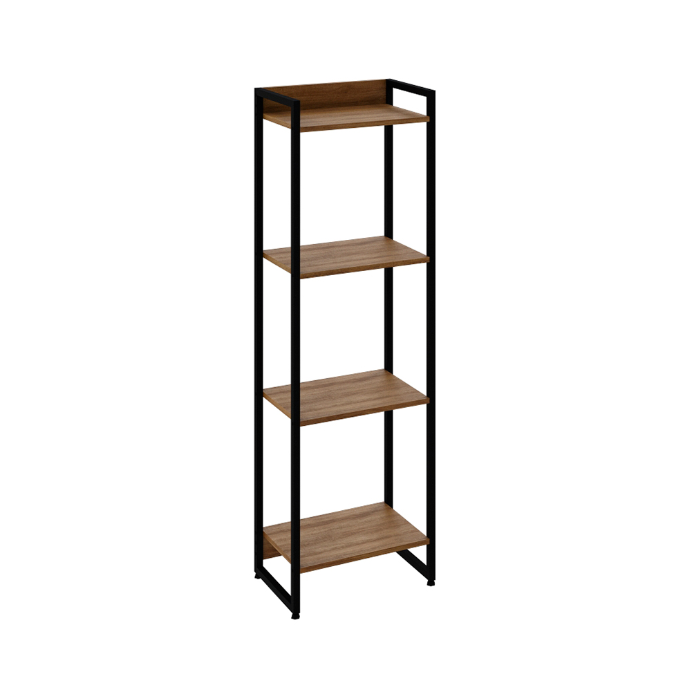 Estante Studio Mel e Preta 146 cm
