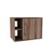 Gabinete de Banheiro Soft 1 PT Nogal 60 cm