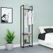 Guarda-Roupa Closet Studio Branco e Preto 45 cm