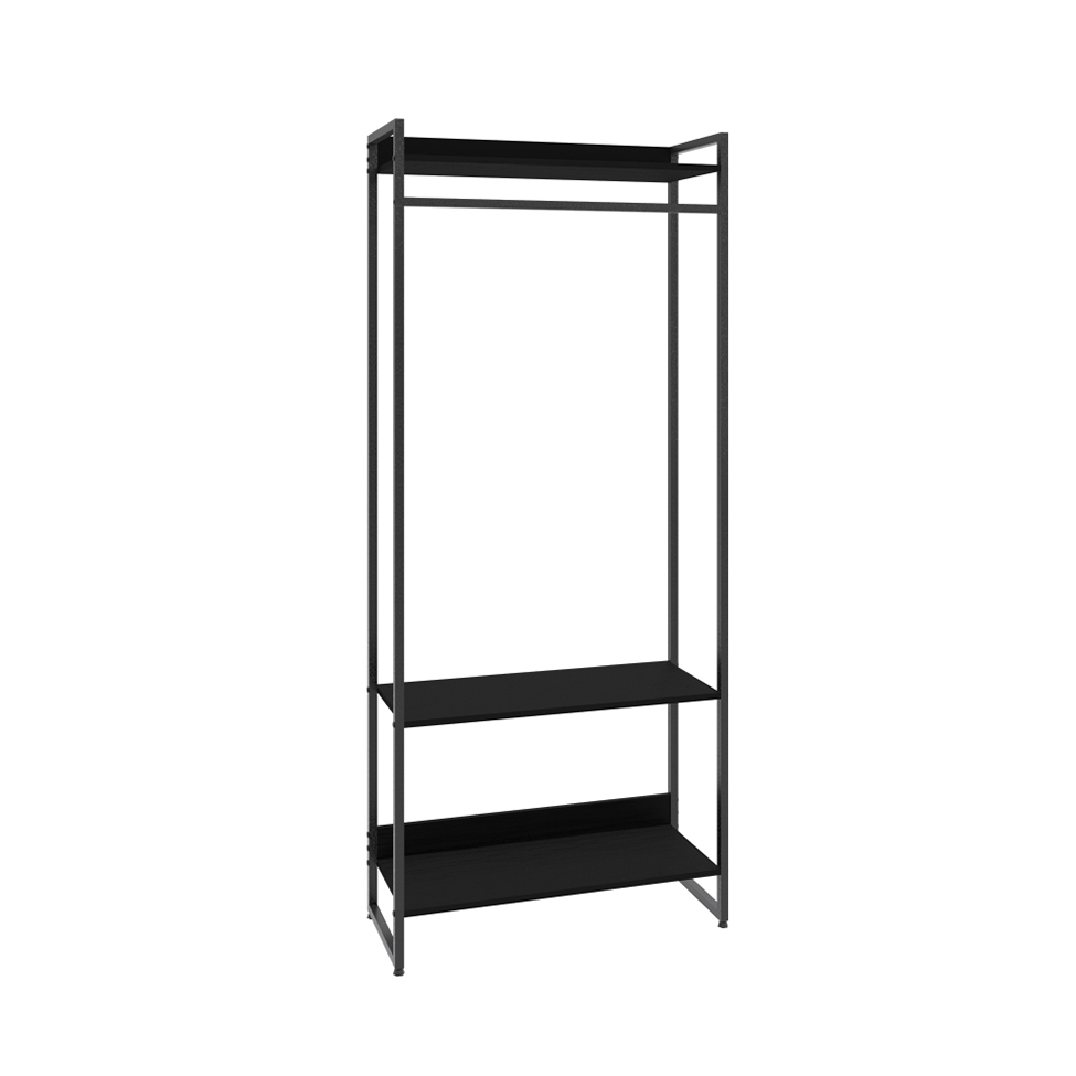 Closet Modular 1,80m - Mod 02 MDF - EcommiX - Soluções Modulares