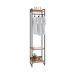 Guarda-Roupa Closet Studio Mel e Preto 45 cm
