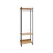 Guarda-Roupa Closet Studio Mel e Preto 60 cm