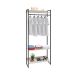 Guarda-Roupa Closet Studio Snow e Preto 80 cm