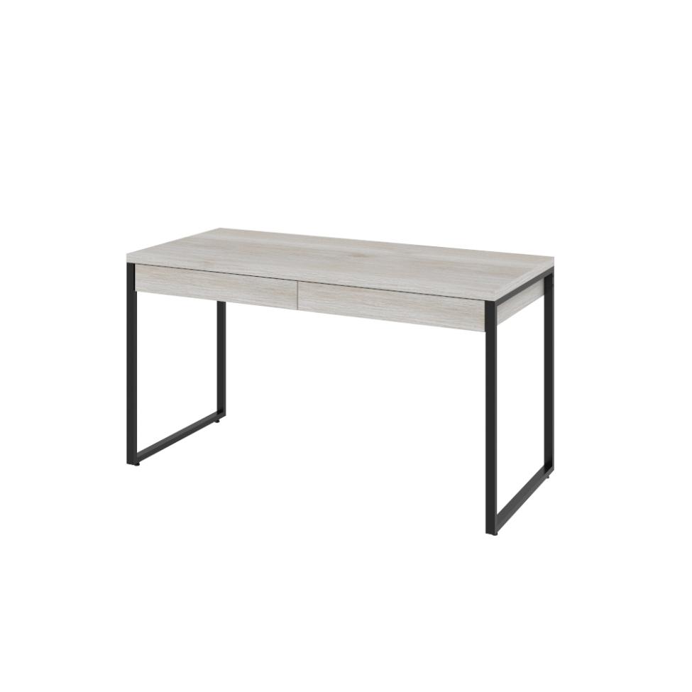 Mesa de Escritório Kuadra 2 GV Bege 135 cm