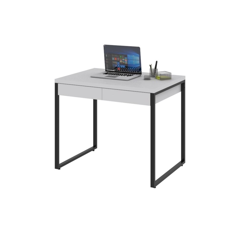 Mesa de Escritório Kuadra 2 GV Branca 90 cm