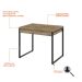 Mesa de Escritório Kuadra 2 GV Carvalho 90 cm