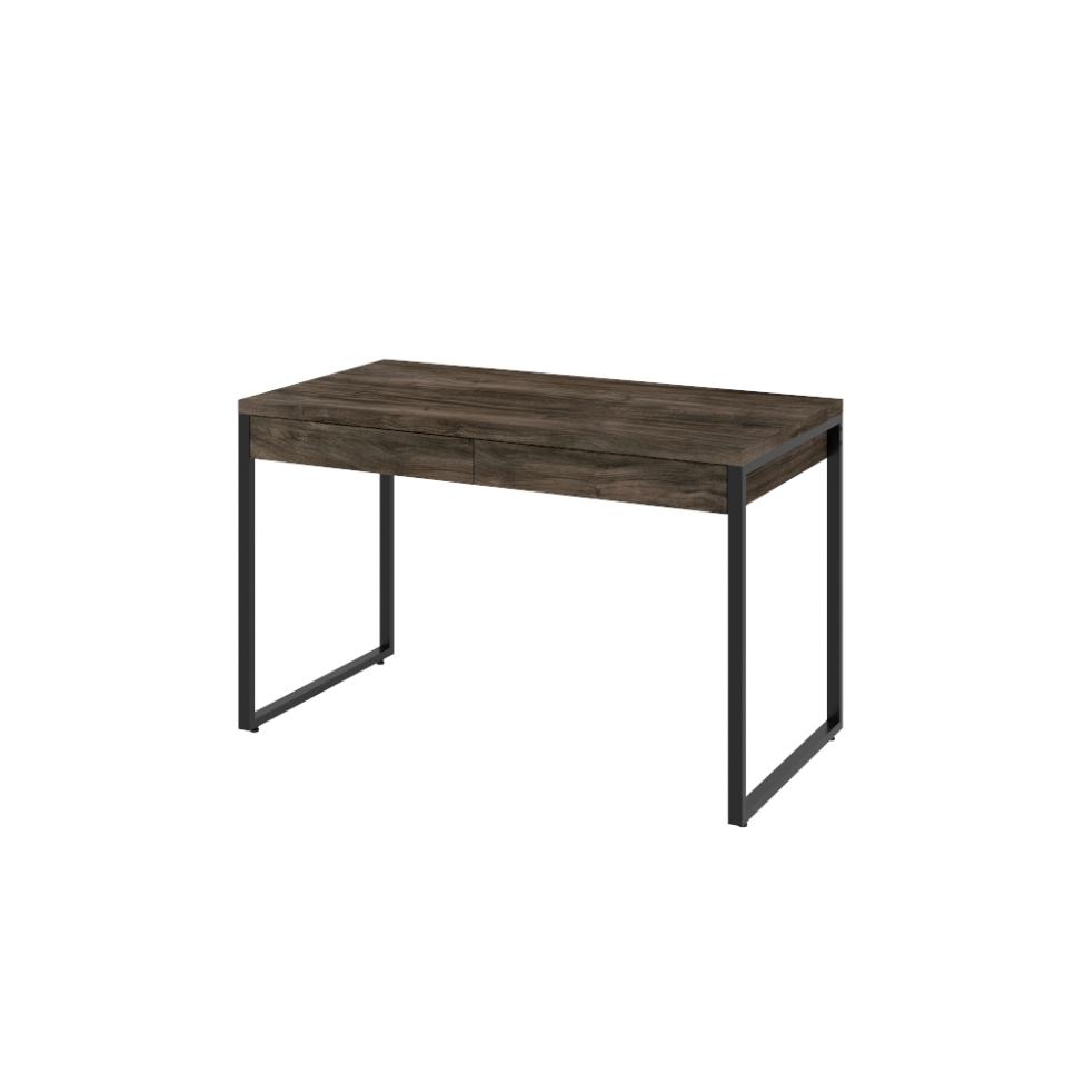 Mesa de Escritório Kuadra 2 GV Marrom Escuro 120 cm