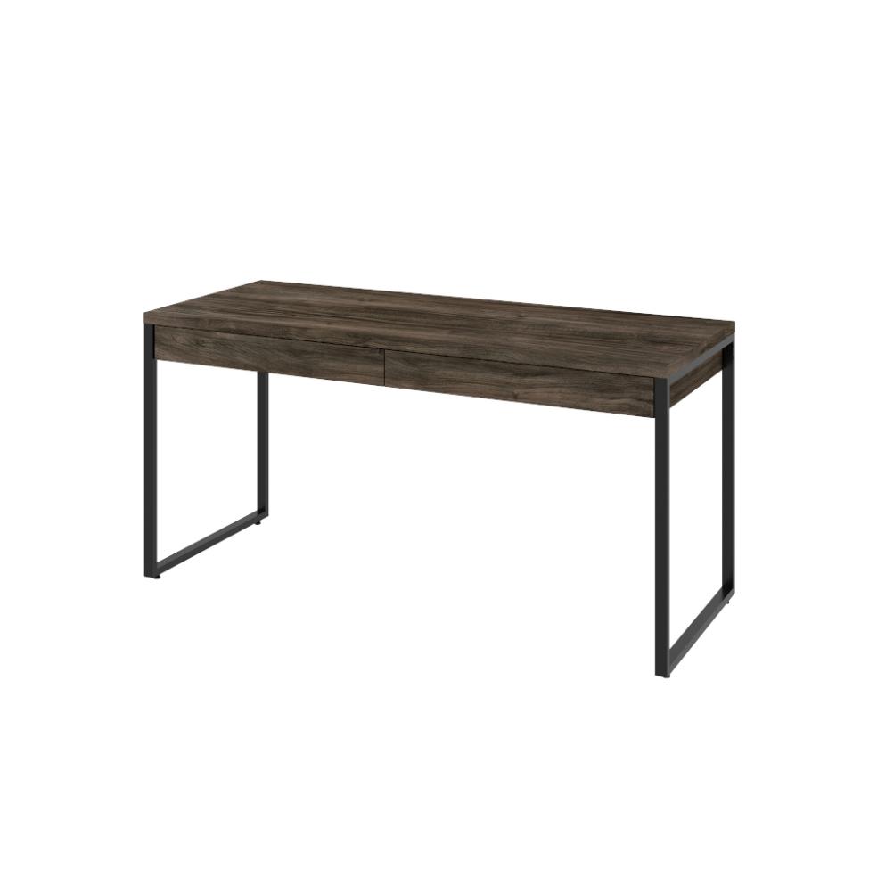 Mesa de Escritório Kuadra 2 GV Marrom Escuro 150 cm