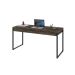 Mesa de Escritório Kuadra 2 GV Marrom Escuro 150 cm