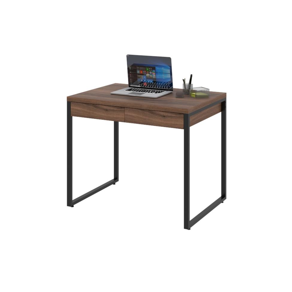 Mesa de Escritório Kuadra 2 GV Nogal 90 cm