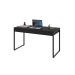 Mesa de Escritório Kuadra 2 GV Preta 135 cm