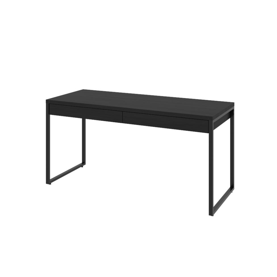 Mesa de Escritório Kuadra 2 GV Preta 150 cm